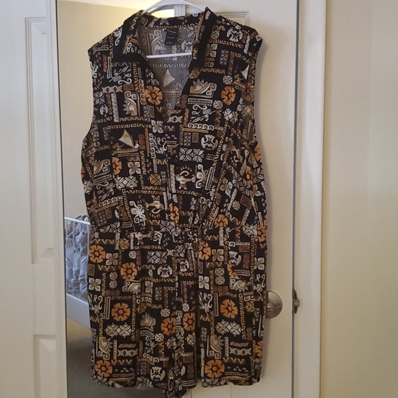 torrid Pants - NWOT Disney Moana Romper size 0 (torrid) w pocket